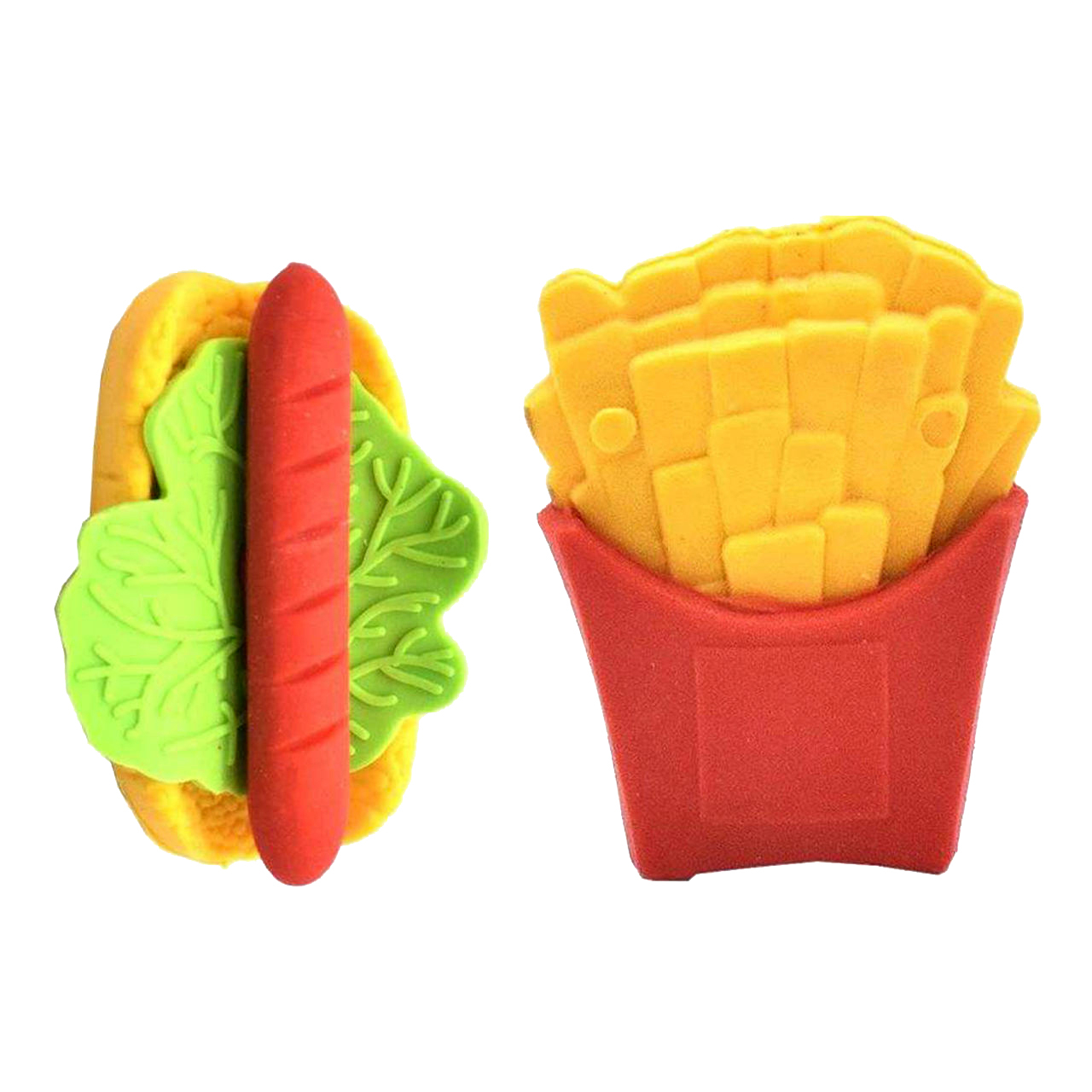 پاک کن طرح Fast Food مجموعه 2 عددی