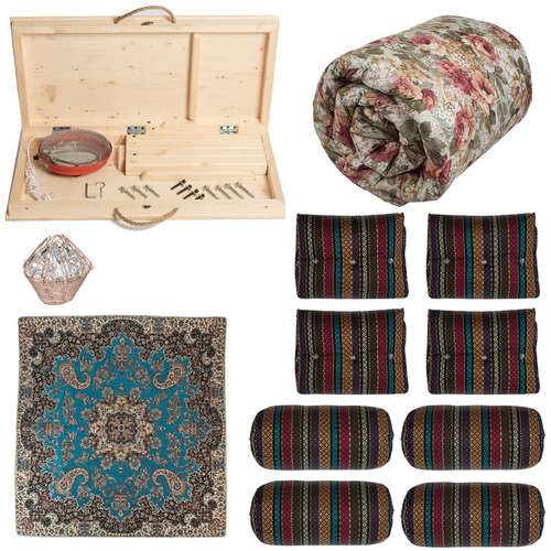 کرسی مدل نسیم-leeko 3-70 مجموعه 13 عددی