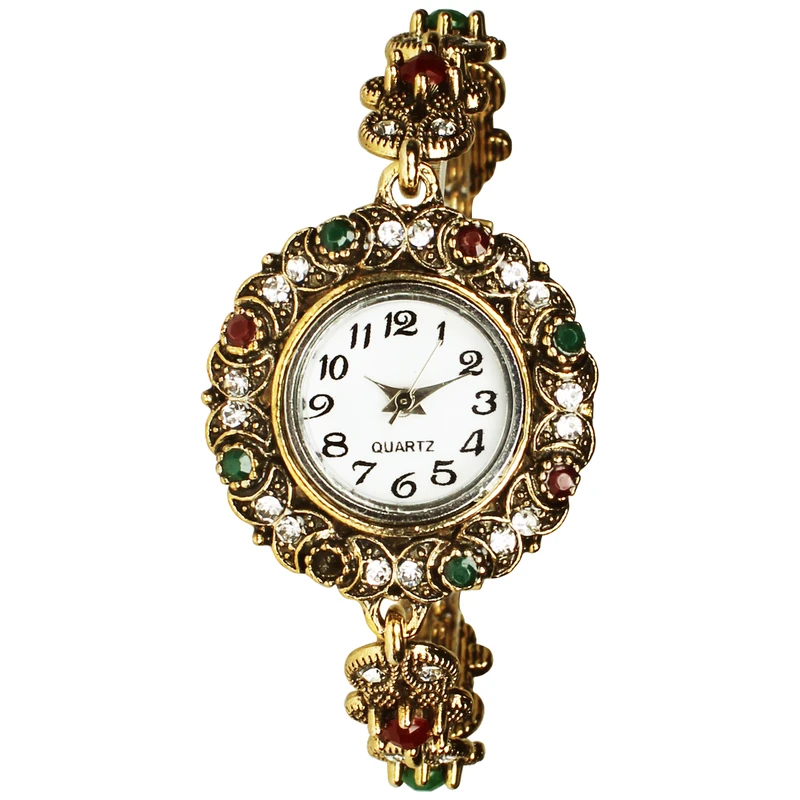 ساعت مچی عقربه ای زنانه طرح سنتی 02