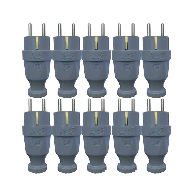 دوشاخه صنعتی تیراژه مدل S31 بسته 10 عددی