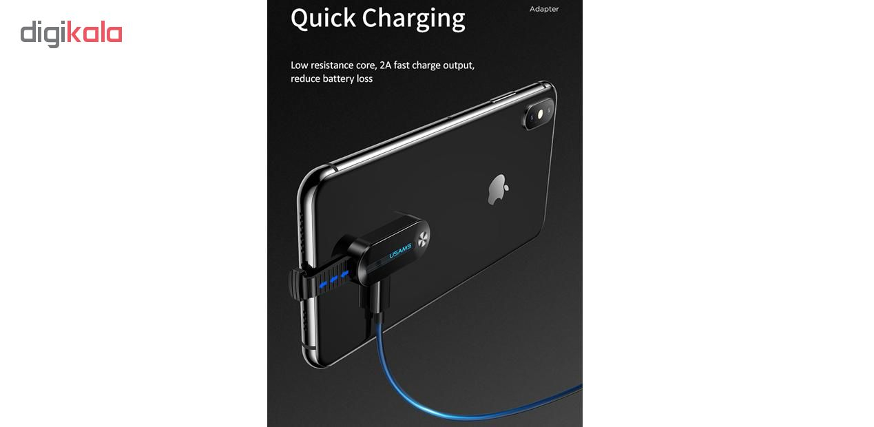 مبدل لایتنینگ به aux / لایتنینگ یوسمز مدل US-SJ358