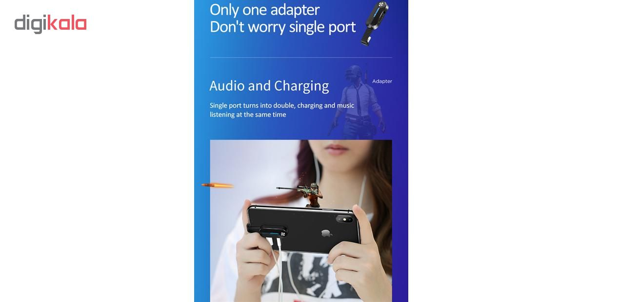 مبدل لایتنینگ به aux / لایتنینگ یوسمز مدل US-SJ358