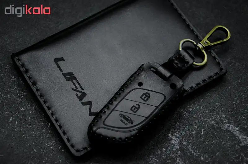 ست هدیه چرمینه اسپرت طرح لیفان 820 کد 57027-BKles