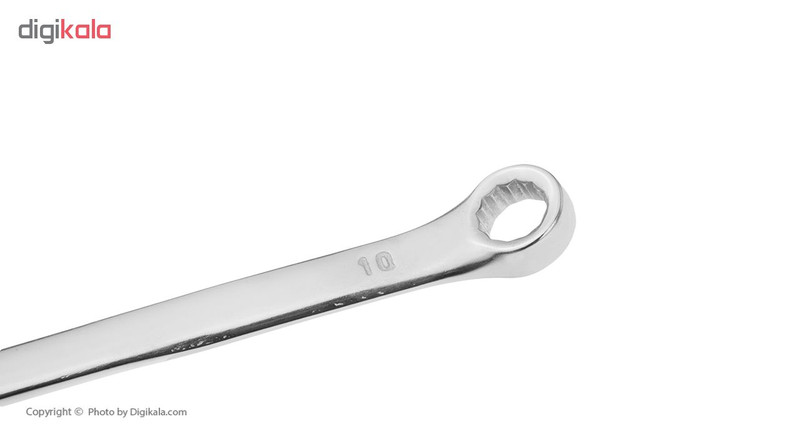 آچار یکسر تخت یکسر رینگی کد 007 سایز 10