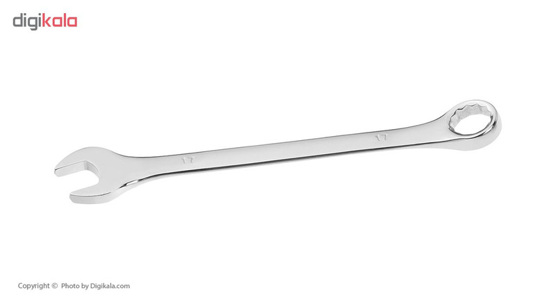 آچار یکسر تخت یکسر رینگی کد 004 سایز 17