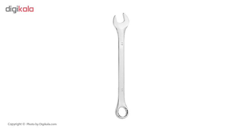 آچار یکسر تخت یکسر رینگی کد 004 سایز 17