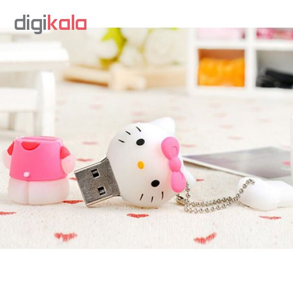 فلش مموری طرح کیتی مدل Ul-Pv-Kt10 ظرفیت 64 گیگابایت