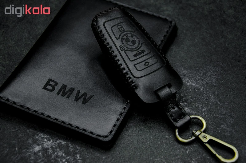 عکس شماره 4 : ست هدیه چرمینه اسپرت طرح بی ام و کد 47027-b