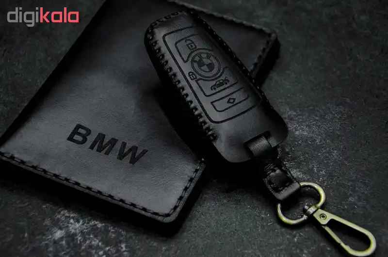 ست هدیه چرمینه اسپرت طرح بی ام و کد 47027-B