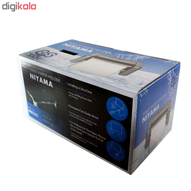 پایه رول دستمال کاغذی نیاما مدل DN-W01