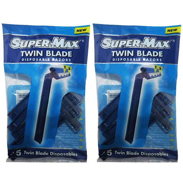 خود تراش سوپرمکس مدل TWIN مجموعه 2 عددی