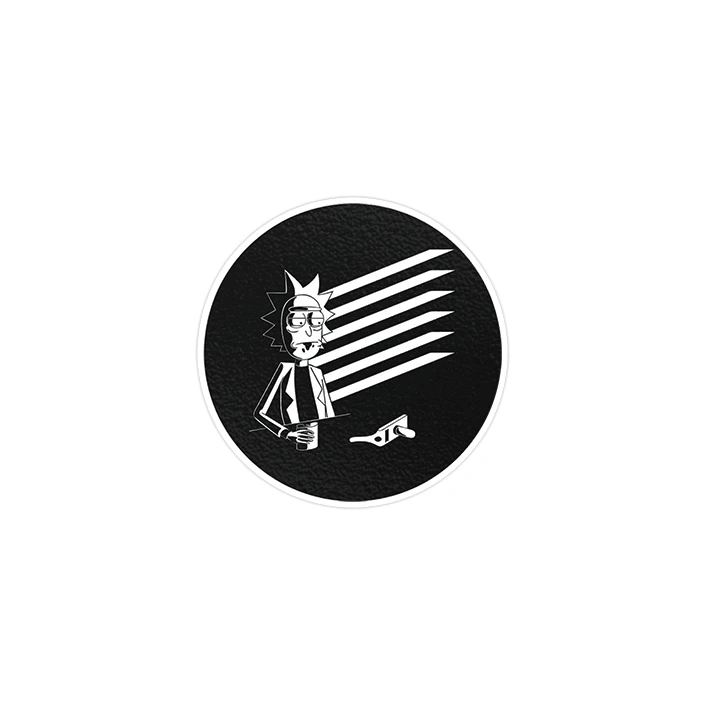 استیکر لپ تاپ ماسا دیزاین طرح ریک اند مورتی مدل STK164