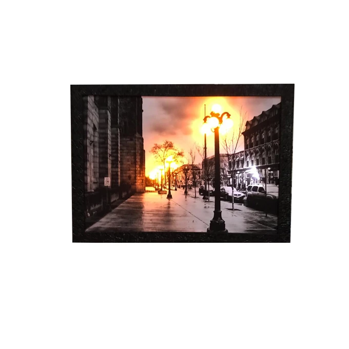 تابلو نوری طرح زمستان کد 2218