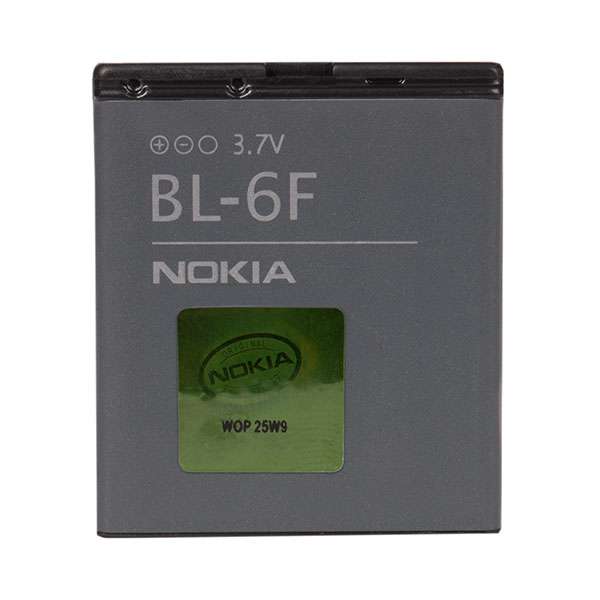 باتری موبایل مدل BL-6F ظرفیت 1200 میلی آمپر ساعت مناسب برای گوشی موبایل نوکیا N95 8G