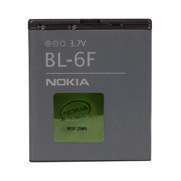 باتری موبایل مدل BL-6F ظرفیت 1200 میلی آمپر ساعت مناسب برای گوشی موبایل نوکیا N95 8G