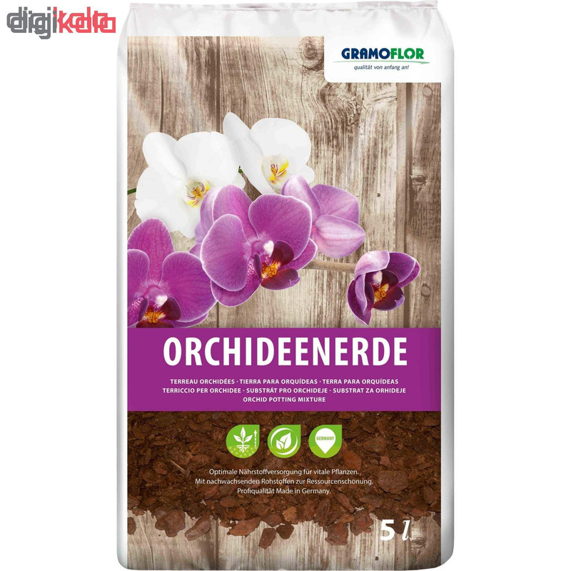 خاک ارکیده گرامافلور مدل GO5 حجم 5 لیتر