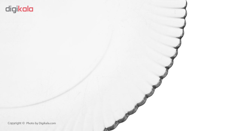 بشقاب غذاخوری نوری تازه سری دیاموند مدل 401022T بسته 6 عددی