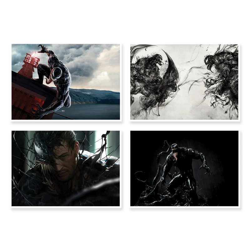 پوستر طرح Venom کد A-1152 مجموعه 4 عددی