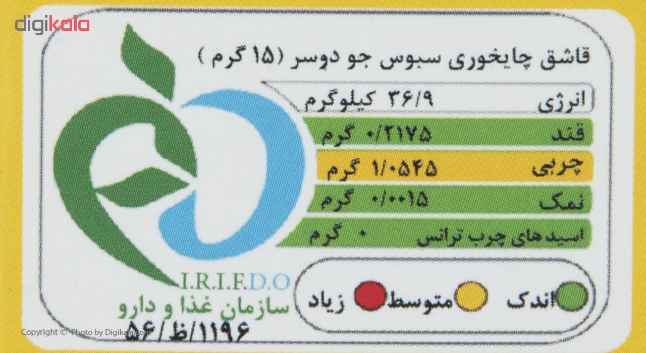 سبوس جو دو سر اُ آ ب مقدار 100 گرم