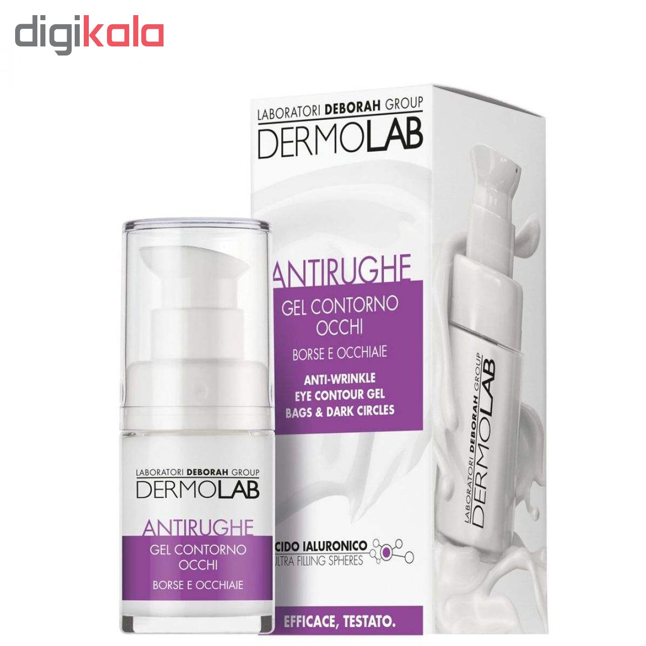 کرم ضد چروک روز درمولب مدل DER-121 حجم 50 میلی لیتر به همراه ژل دور چشم مدل DER-169 حجم 15 میلی لیتر