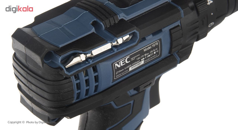 پیچ گوشتی شارژی ان ای سی مدل 001 پیچ گوشتی شارژی ان ای سی مدل 001