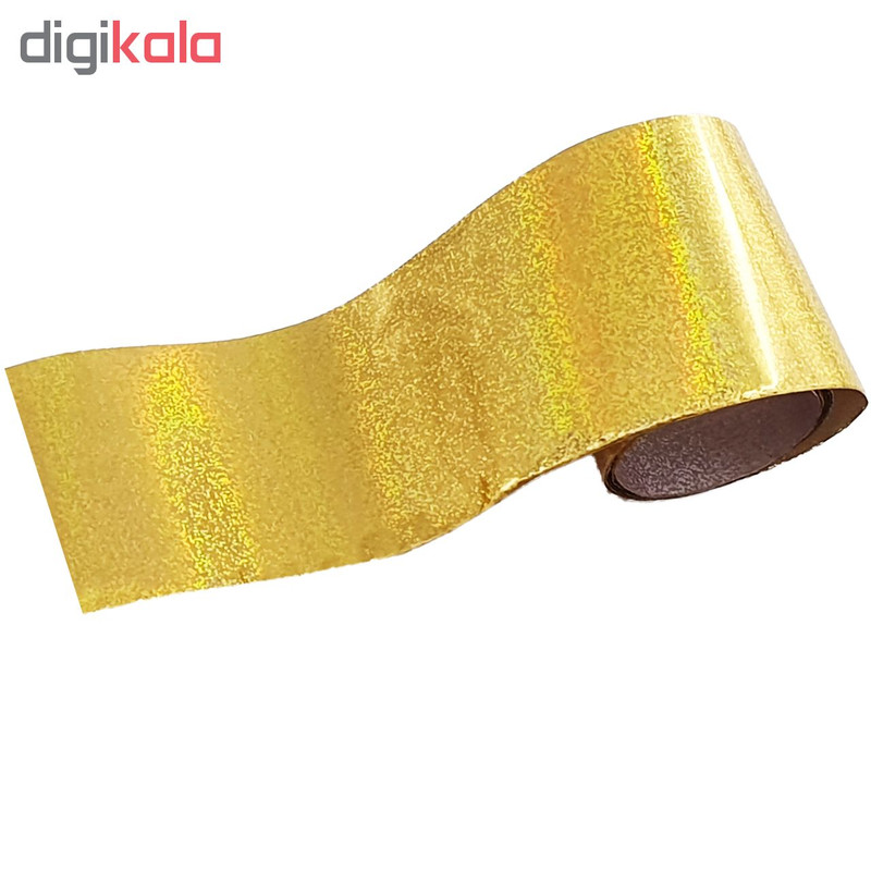 فویل طراحی ناخن مدل GLD04