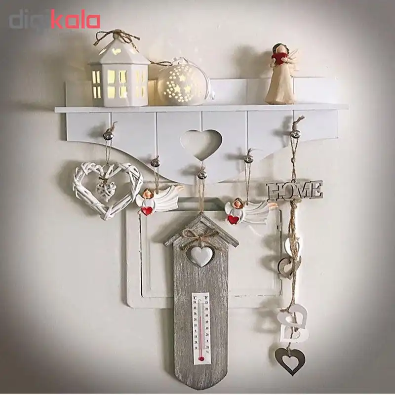 طبقه دیواری طرح قلبی