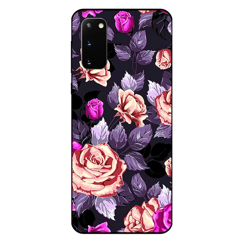 کاور مگافون طرح گل مدل 1652 مناسب برای گوشی موبایل سامسونگ Galaxy S20 FE 2022
