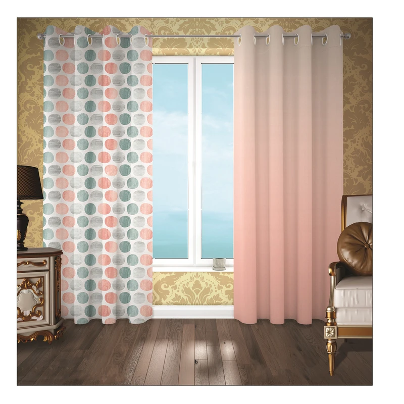 پرده زیو مدل PAP705 سایز 140*280 سانتی متر