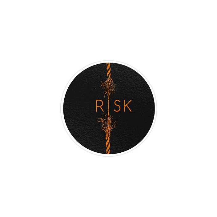 استیکر لپ تاپ ماسا دیزاین طرح ریسک مدل STK197