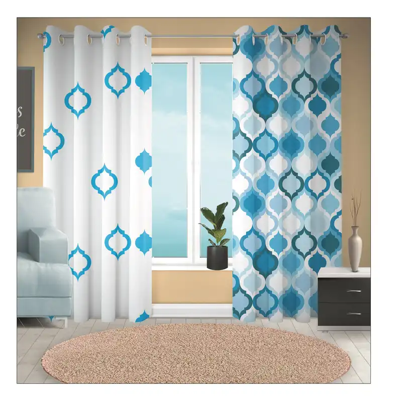 پرده زیو مدل PAP645 سایز 140*280 سانتی متر