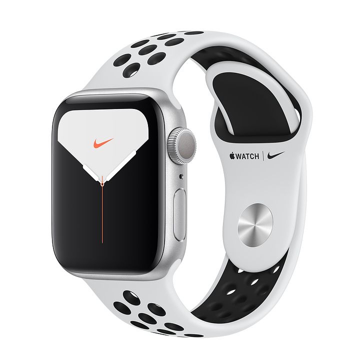 ساعت هوشمند اپل واچ سری 5 مدل 40mm Aluminum Case With Anthracite Nike Sport Silicon Band -  - 1