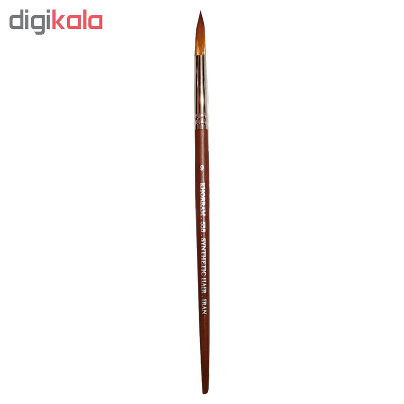 قلم مو گرد خرم شماره 9 کد 555