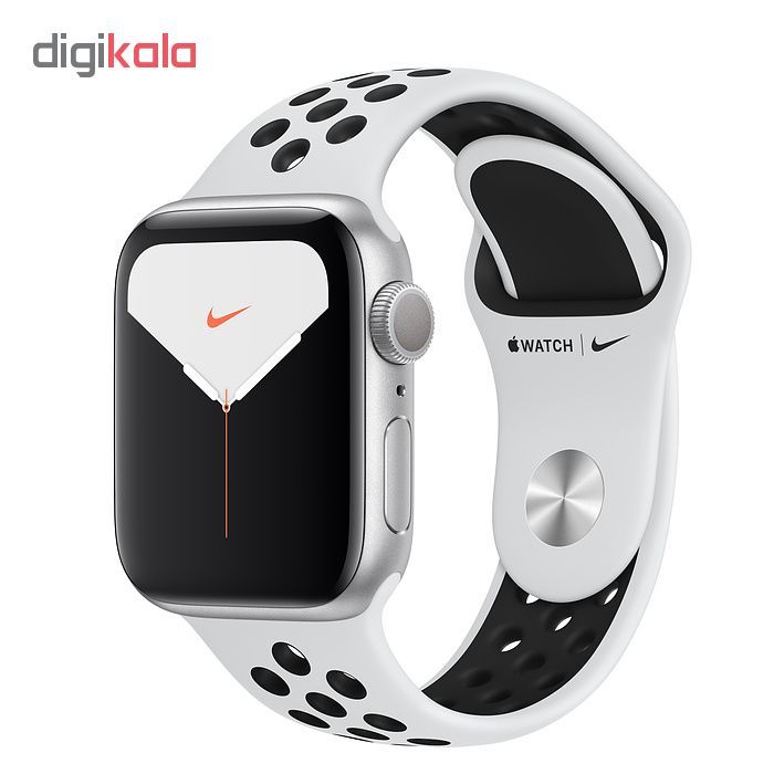 ساعت هوشمند اپل واچ سری 5 مدل 40mm Aluminum Case With Anthracite Nike Sport Silicon Band -  - 2