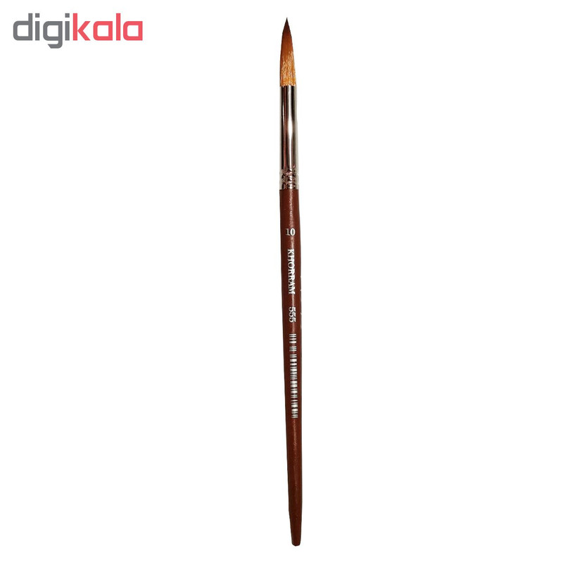 قلم مو گرد خرم شماره 10 کد 555