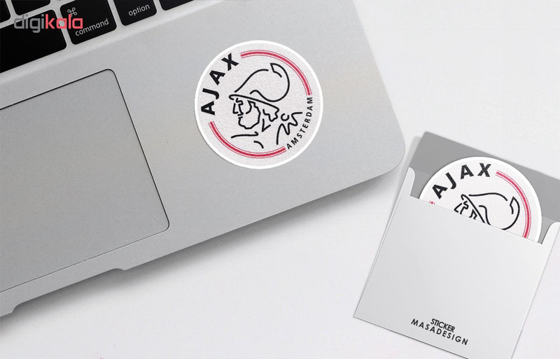 استیکر لپ تاپ ماسا دیزاین طرح باشگاه فوتبال آژاکس مدل STK202