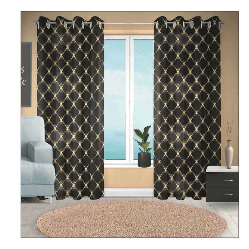 پرده زیو مدل PAP632 سایز 140*280 سانتی متر