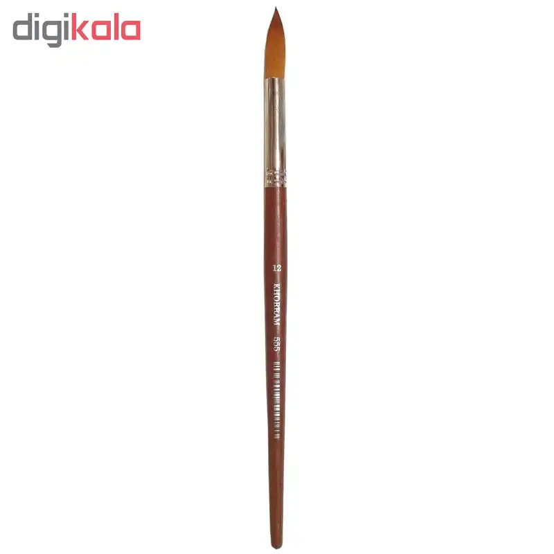 قلم مو گرد خرم شماره 12 کد 555