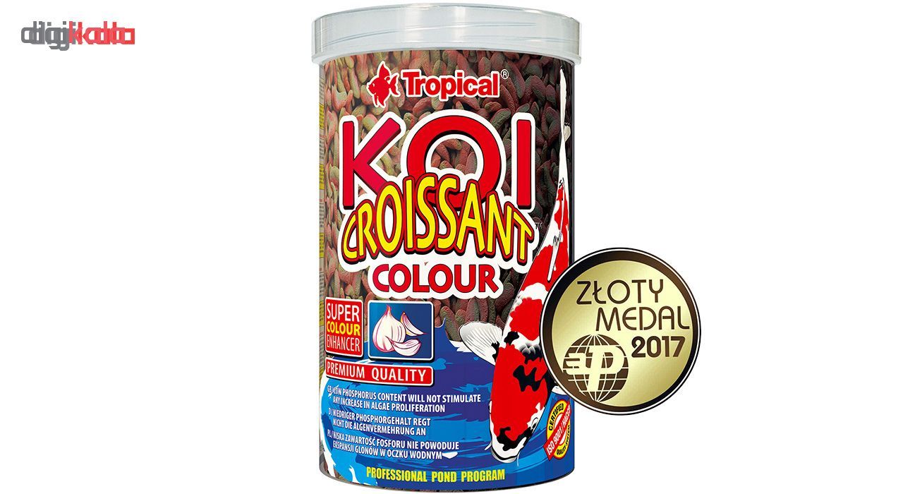 غذای ماهی تروپیکال مدل Koi Croissant Colour وزن 210 گرم