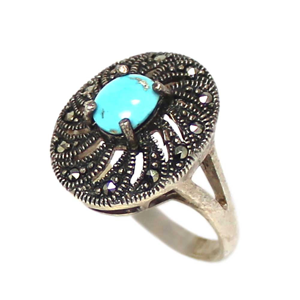 انگشتر نقره زنانه کد 17580