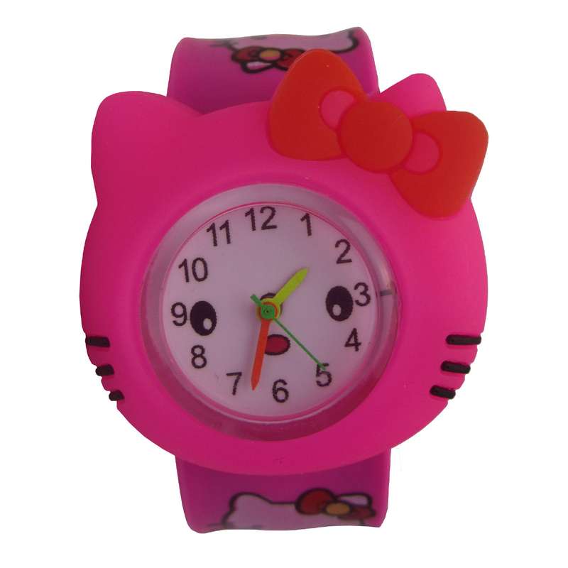 ساعت مچی عقربه ای دخترانه مدل kh-cit