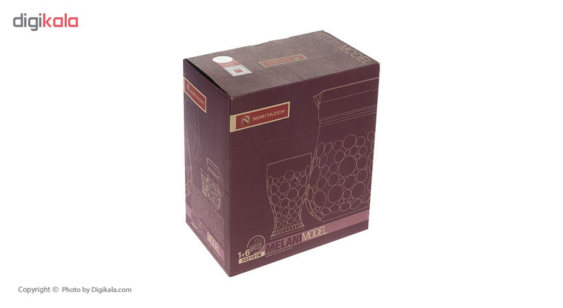 ست پارچ و لیوان 7 پارچه نوری تازه سری ملانی مدل 332101W