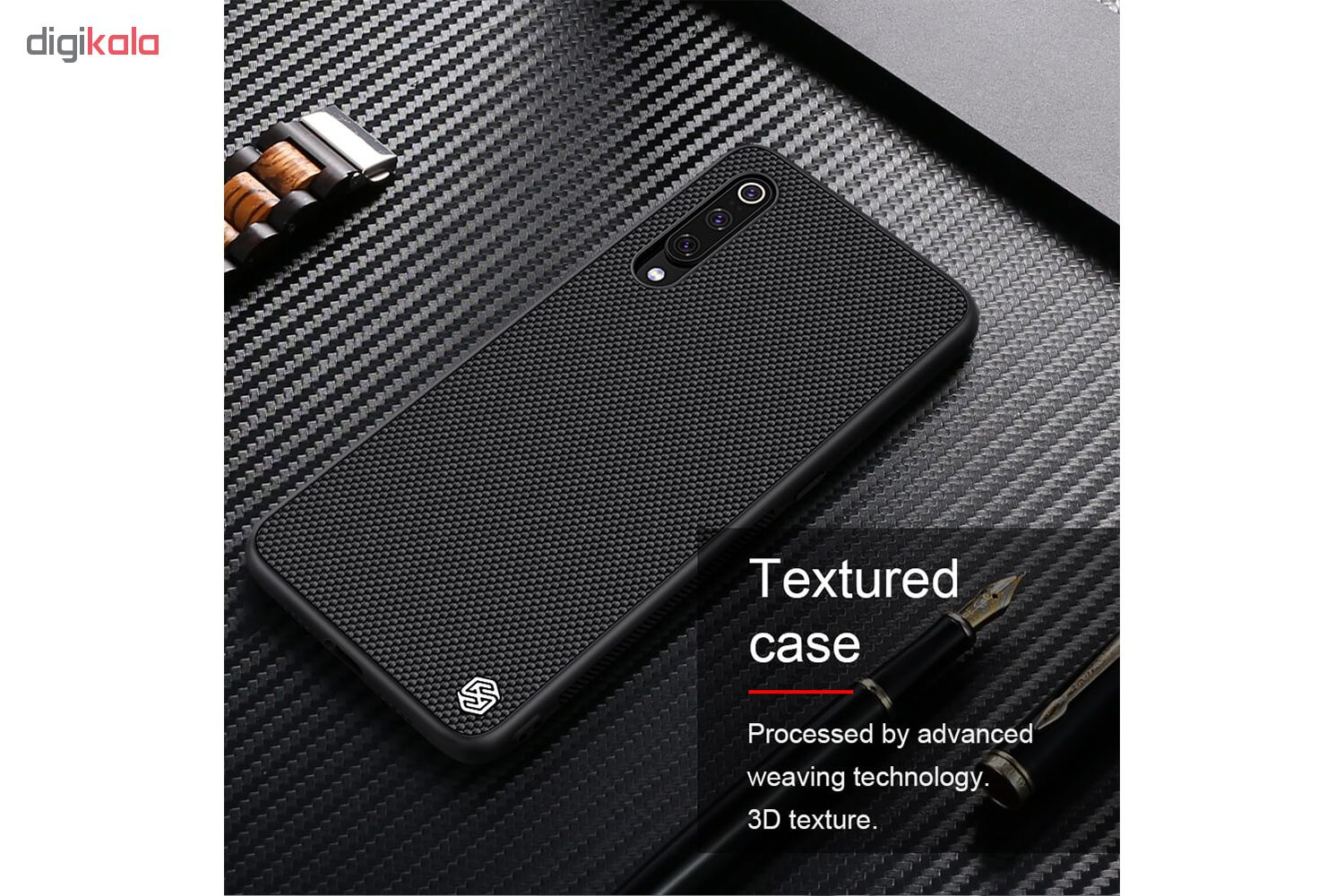 کاور نیلکین مدل Textured-2019 مناسب برای گوشی موبایل شیائومی Mi 9
