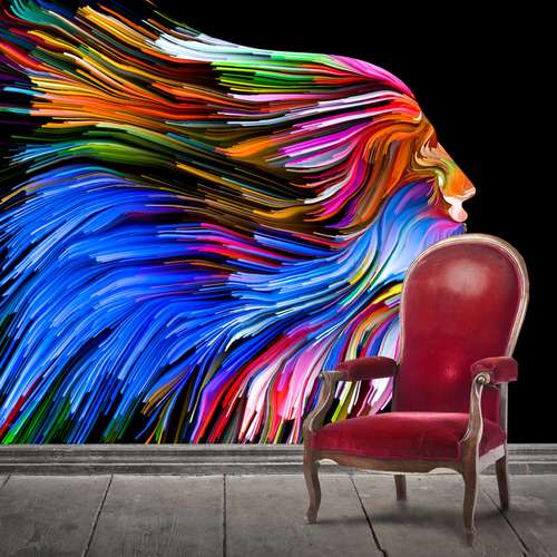 پوستر دیواری سه بعدی طرح بلک لایت کد ARTS791