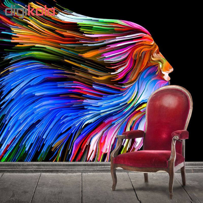 پوستر دیواری سه بعدی طرح بلک لایت کد ARTS791