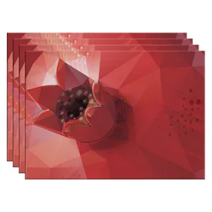 زیربشقابی طرح یلدا کد IDM 161 بسته 4 عددی