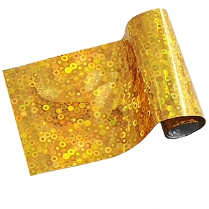 فویل طراحی ناخن مدل GLD08