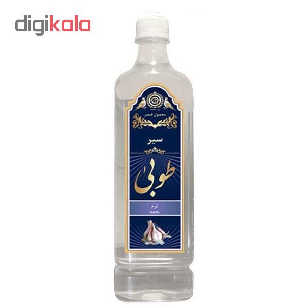 عرق سیر گلاب  طوبی حجم 1 لیتر