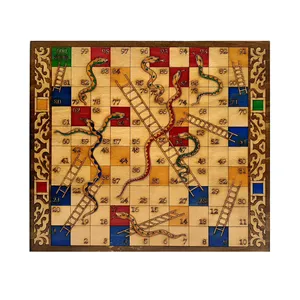 بازی فکری طرح منچ و مارپله مدل MANDM