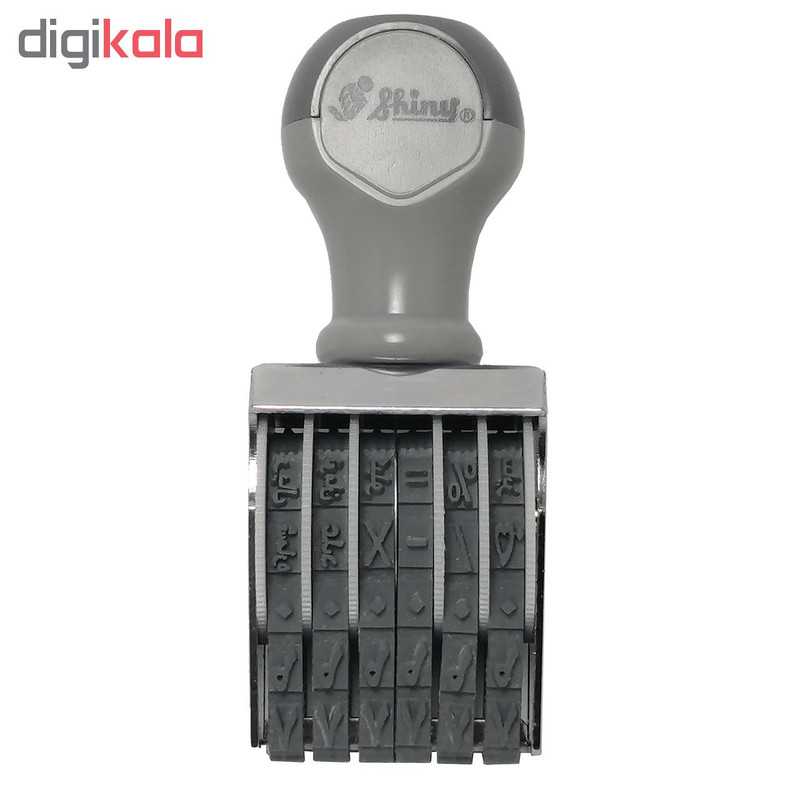 مهر شماره زن شاینی مدل N-36